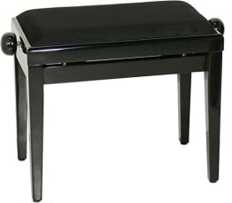 Steinbach Klavierbank in schwarz poliert