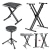 Yahee365 Pro X-Rahmen Keyboardbank Pianohocker