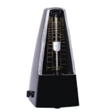 CAHAYA Mechanische Metronom Click Glocke Laut Sound/High Precision/für Klavier/Gitarre/Violine/Drum und andere Instrumente – Schwarz