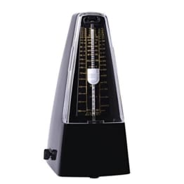 CAHAYA Mechanische Metronom Click Glocke Laut Sound/High Precision/für Klavier/Gitarre/Violine/Drum und andere Instrumente – Schwarz