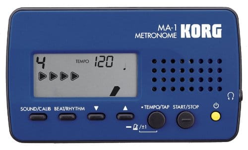 KORG MA-1, Digitales Metronom, schwarz/blau